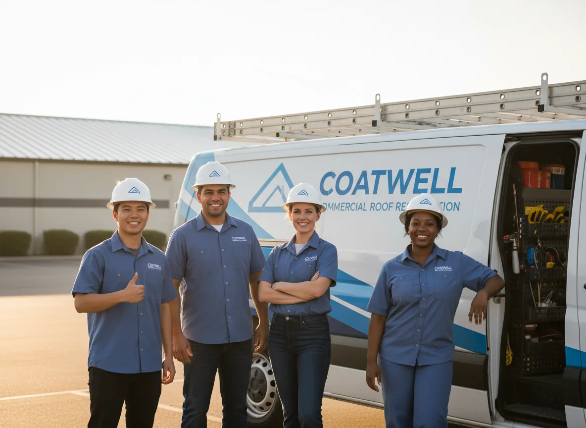 Commercial roof coating company in Haugen, WI